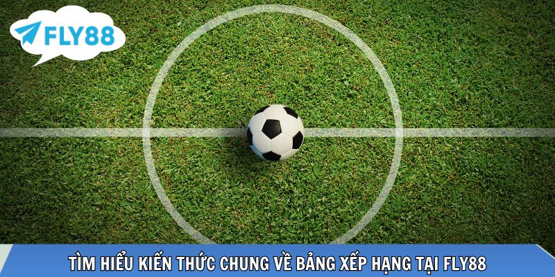 Bảng Xếp Hạng - Cập Nhật Nhanh Chóng, Chính Xác Tại FLY88 Tìm hiểu kiến thức chung về bảng xếp hạng tại FLY88