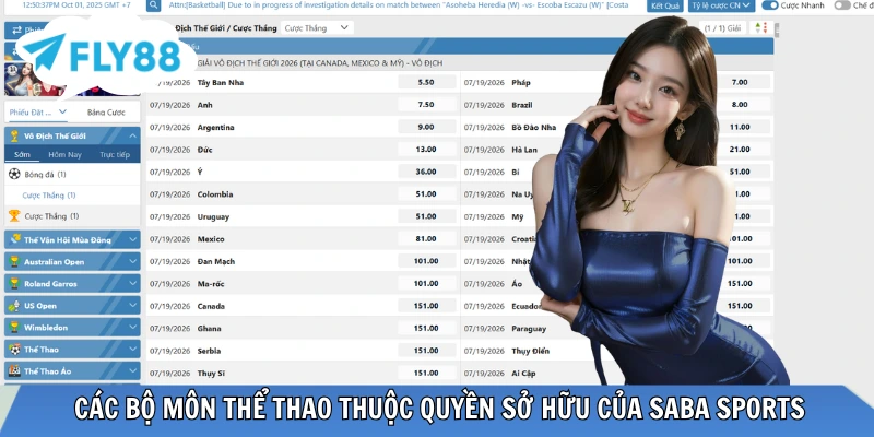 SABA Sports - Thiên Đường Thể Thao Top 1 Server - Xanh Chín SABA Sports có những siêu phẩm nào?
