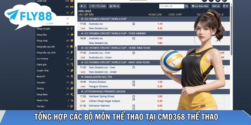 Review CMD368 Sports – Thương Hiệu Chuyên Cá Cược Thể Thao CMD368 Sports sở hữu những sản phẩm cá cược nào?
